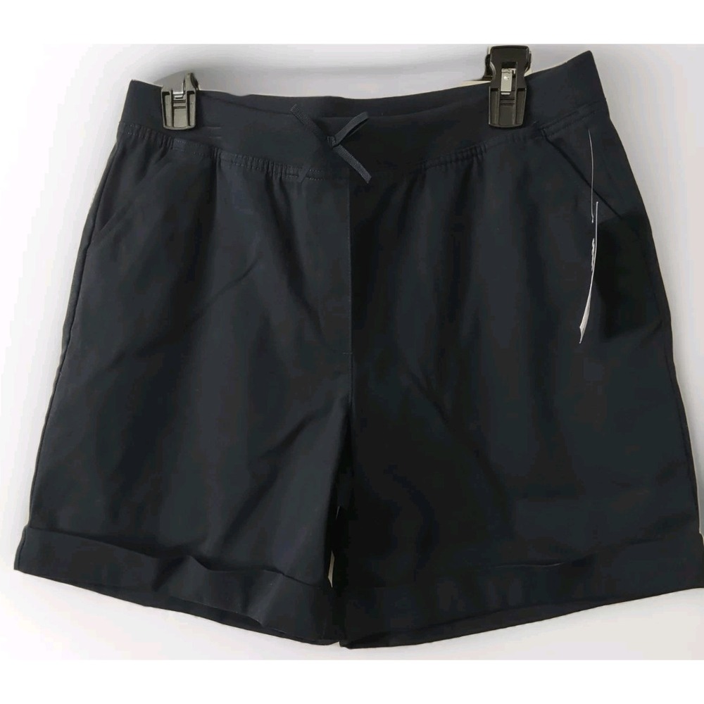 IZOD Approved Schoolwear Shorts Missy Size 18.5 Plus Uniform Shorts Navy Blue